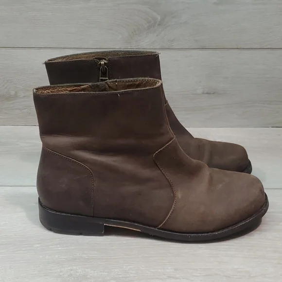 Olukai Womens Kaona II Ankle Side zip Leather Boots shoes sz 7.5 - Picture 2 of 10